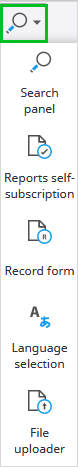 Search Component Panel Search Component Panel