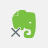 Poista käyttötiedot Evernote-palvelusta -kuvake