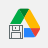 Avaa Google Drivesta -kuvake