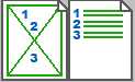 Illustration Commentaires numérotés, sur pages distinctes